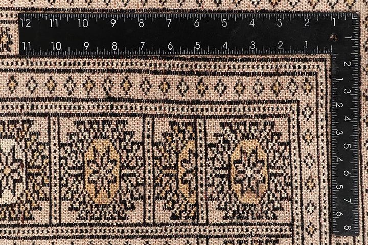 Bisque Bokhara 6' 5 x 8' 10 - No. 60280 - ALRUG Rug Store