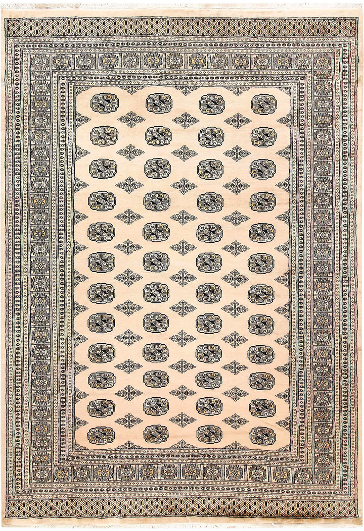 Bisque Bokhara 6'  5" x 8'  10" - No. QA54057