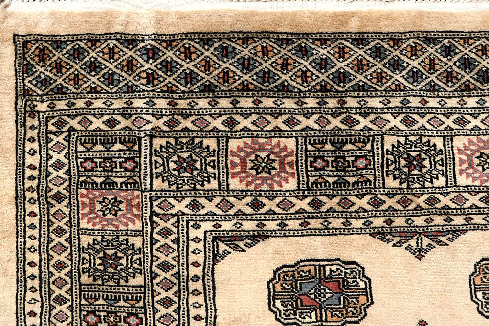 Bisque Bokhara 6' x 9' 1 - No. 60281 - ALRUG Rug Store