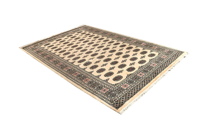 Bisque Bokhara 6' x 9' 1 - No. 60281 - ALRUG Rug Store