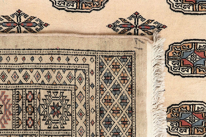 Bisque Bokhara 6' x 9' 1 - No. 60281 - ALRUG Rug Store