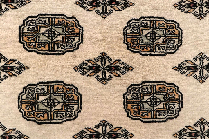 Bisque Bokhara 6' 2 x 9' 3 - No. 60282 - ALRUG Rug Store