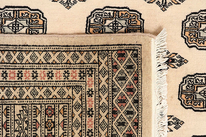 Bisque Bokhara 6' 2 x 9' 3 - No. 60282 - ALRUG Rug Store