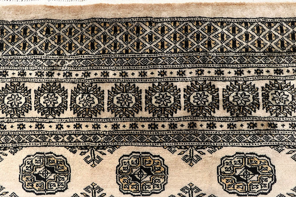 Bisque Bokhara 5' 11 x 9' 4 - No. 60284 - ALRUG Rug Store