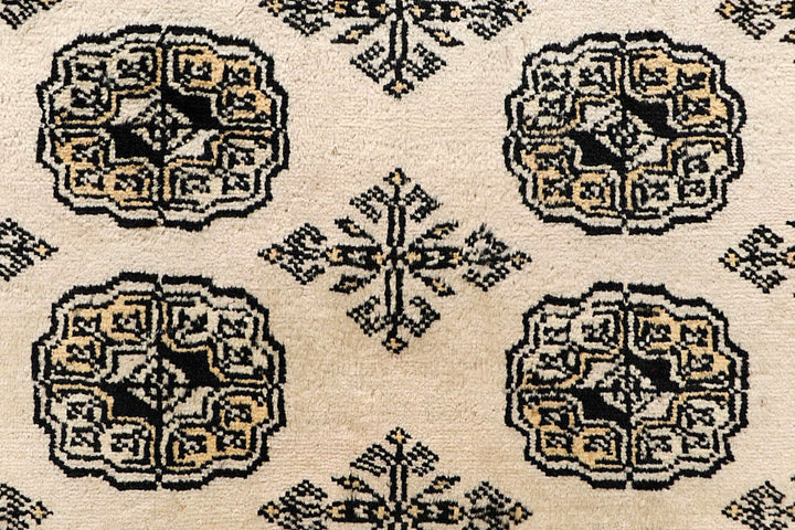 Bisque Bokhara 5' 11 x 9' 4 - No. 60284 - ALRUG Rug Store