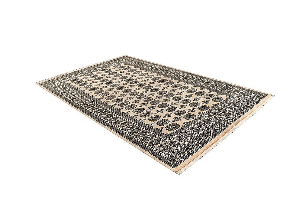 Bisque Bokhara 5' 11 x 9' 4 - No. 60284 - ALRUG Rug Store