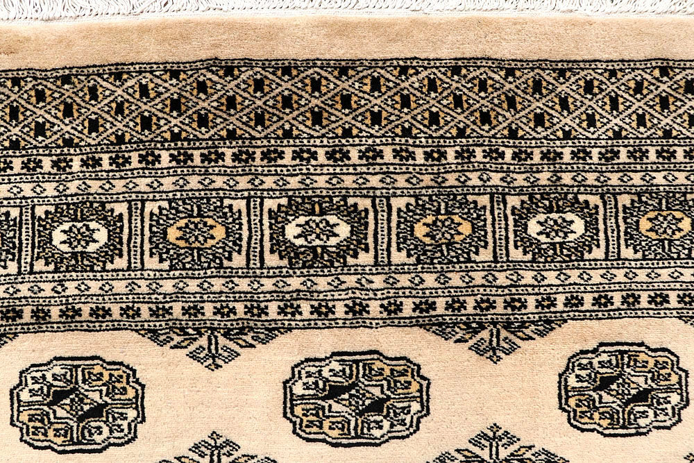 Bisque Bokhara 6' x 8' 11 - No. 60285 - ALRUG Rug Store