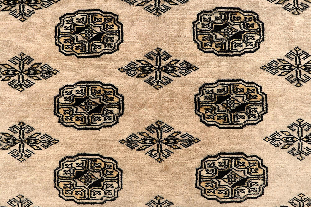 Bisque Bokhara 6' x 8' 11 - No. 60285 - ALRUG Rug Store