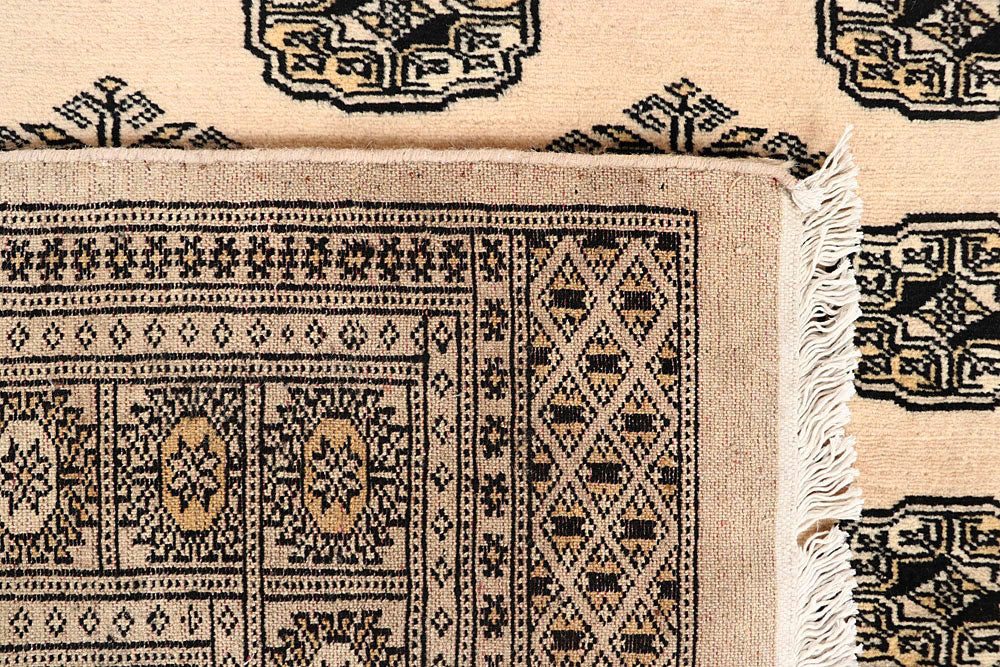 Bisque Bokhara 6' x 8' 11 - No. 60285 - ALRUG Rug Store