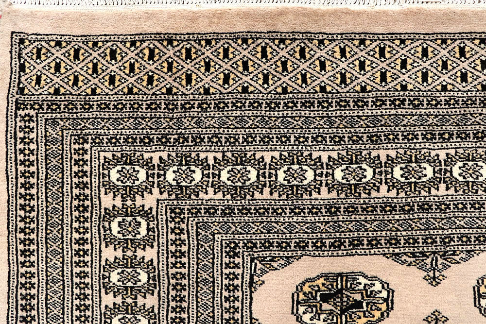 Bisque Bokhara 6' x 8' 11 - No. 60287 - ALRUG Rug Store