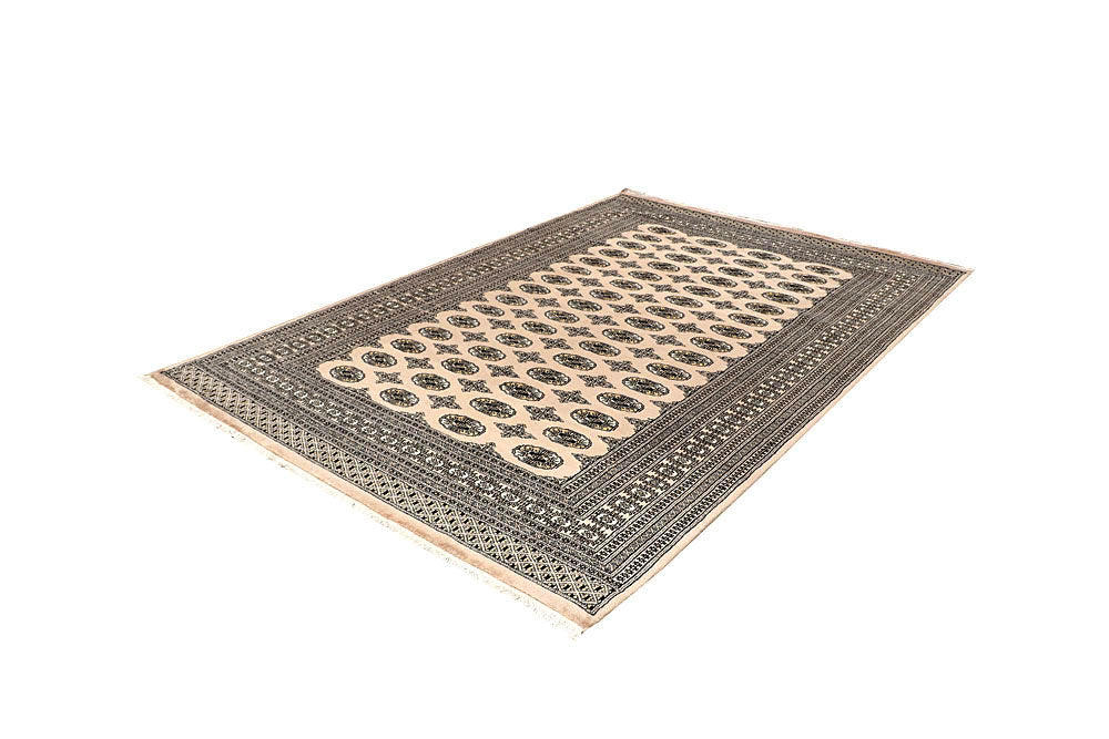 Bisque Bokhara 6' x 8' 11 - No. 60287 - ALRUG Rug Store