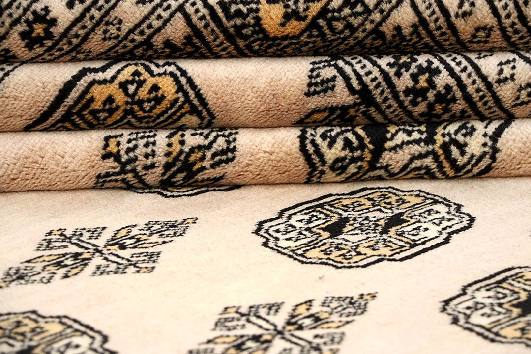 Bisque Bokhara 6'  x" 9' " - No. QA93309