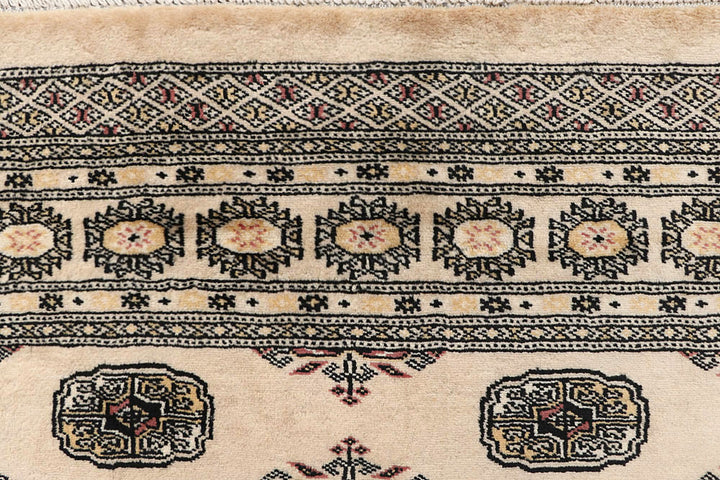 Bisque Bokhara 6' x 9' 5 - No. 60289 - ALRUG Rug Store