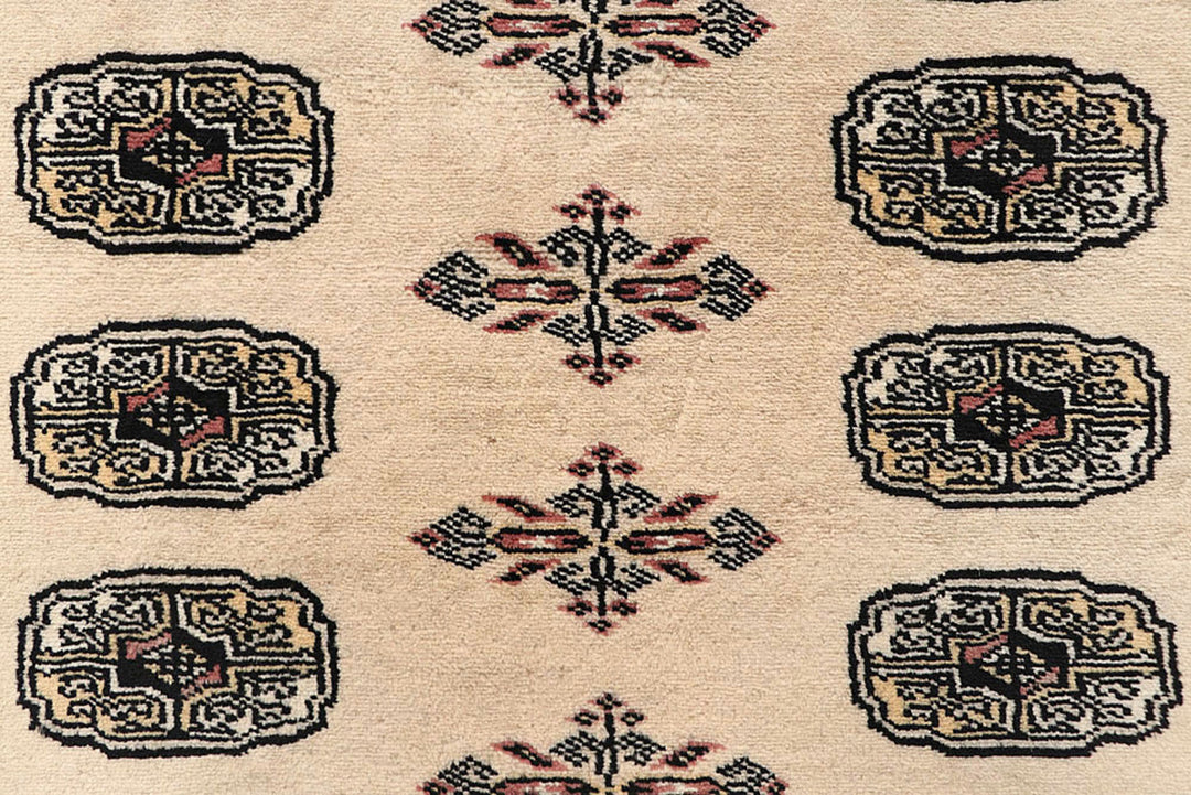 Bisque Bokhara 6'  x" 9'  5" - No. QA15595