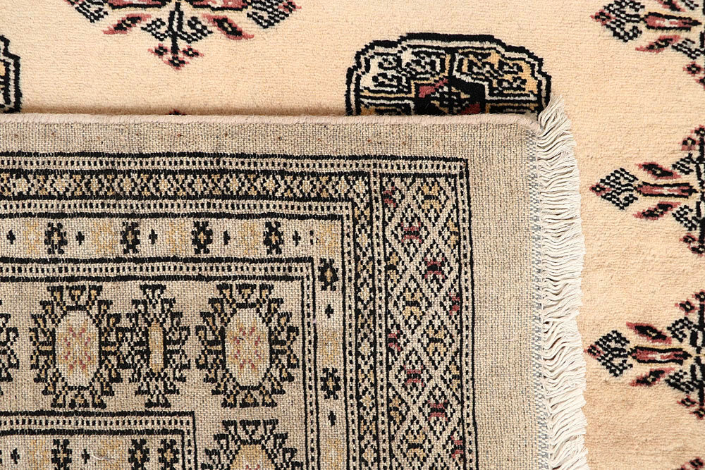 Bisque Bokhara 6' x 9' 5 - No. 60289 - ALRUG Rug Store