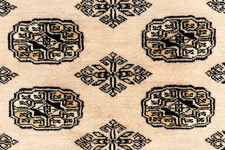 Bisque Bokhara 5' 11 x 8' 10 - No. 60290 - ALRUG Rug Store