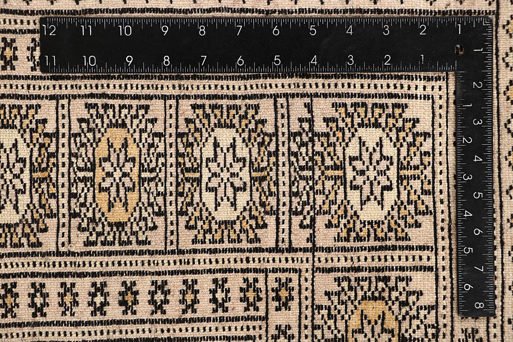 Bisque Bokhara 5' 11 x 8' 10 - No. 60290 - ALRUG Rug Store