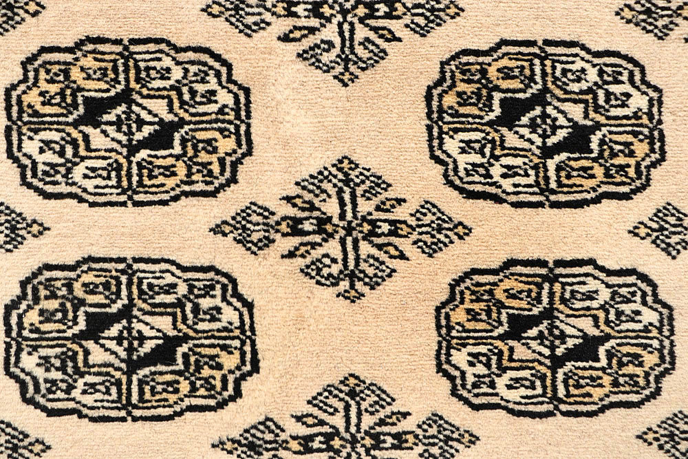 Bisque Bokhara 6' x 9' 1 - No. 60291 - ALRUG Rug Store