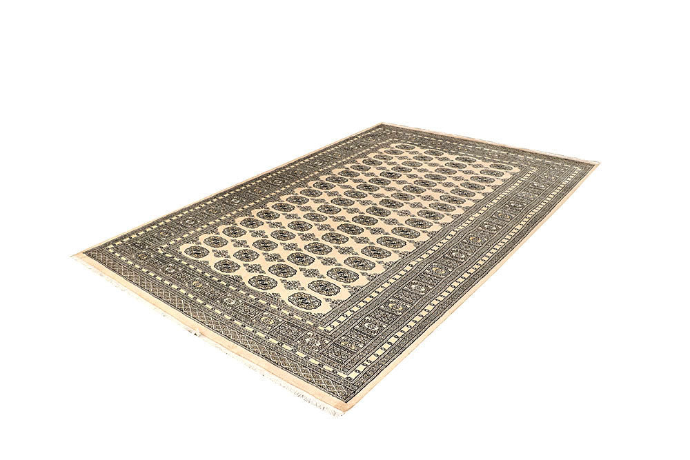 Bisque Bokhara 6' x 9' 1 - No. 60291 - ALRUG Rug Store