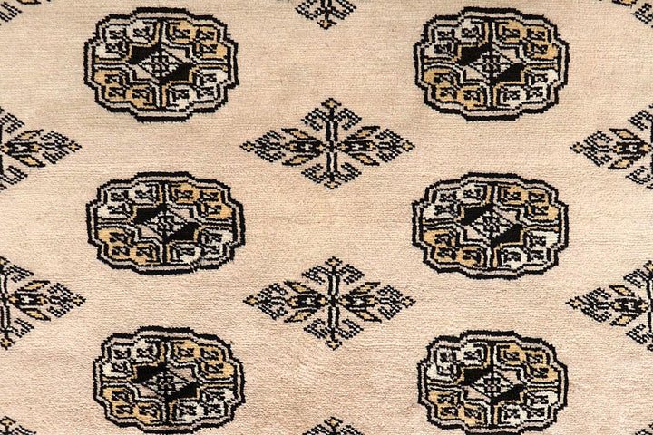 Bisque Bokhara 5' 10 x 8' 10 - No. 60292 - ALRUG Rug Store