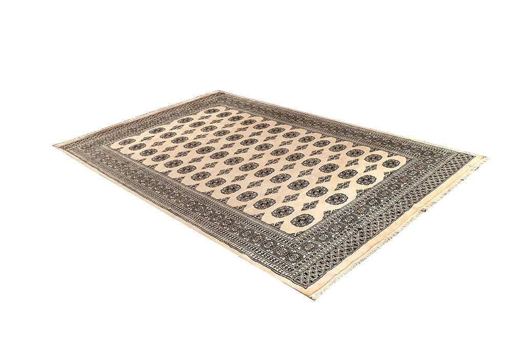 Bisque Bokhara 5' 10 x 8' 10 - No. 60292 - ALRUG Rug Store