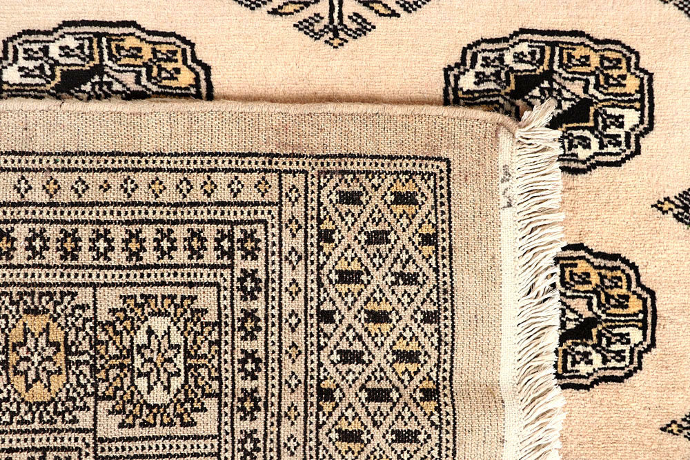 Bisque Bokhara 5' 10 x 8' 10 - No. 60292 - ALRUG Rug Store