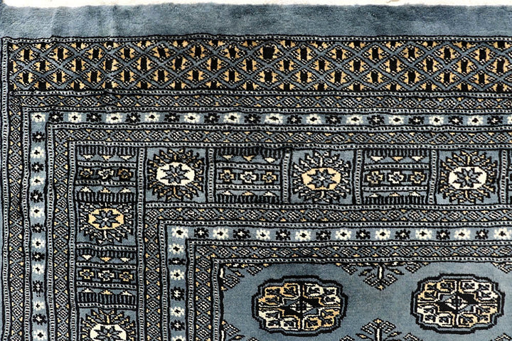 Dark Grey Bokhara 5' 11 x 9' 1 - No. 60300 - ALRUG Rug Store