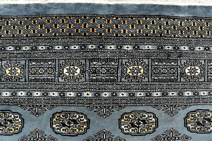 Dark Grey Bokhara 5' 11 x 9' 1 - No. 60300 - ALRUG Rug Store