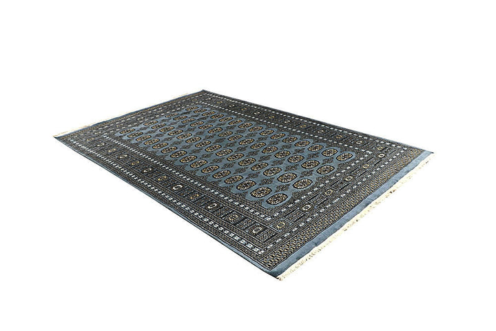 Dark Grey Bokhara 5' 11 x 9' 1 - No. 60300 - ALRUG Rug Store