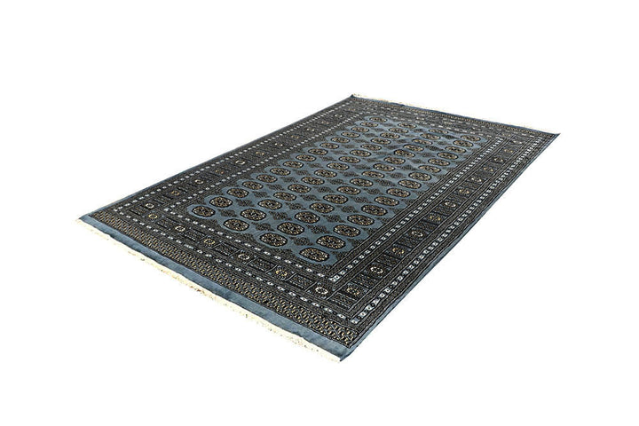 Dark Grey Bokhara 5' 11 x 9' 1 - No. 60300 - ALRUG Rug Store