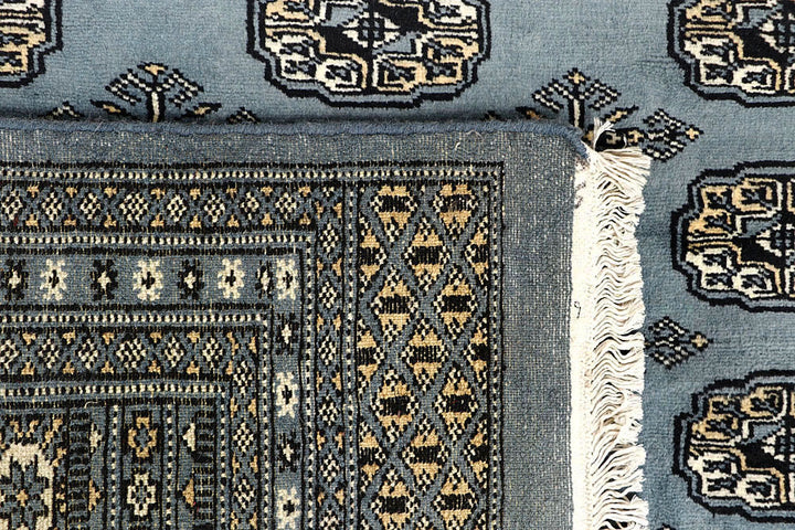 Dark Grey Bokhara 5' 11 x 9' 1 - No. 60300 - ALRUG Rug Store