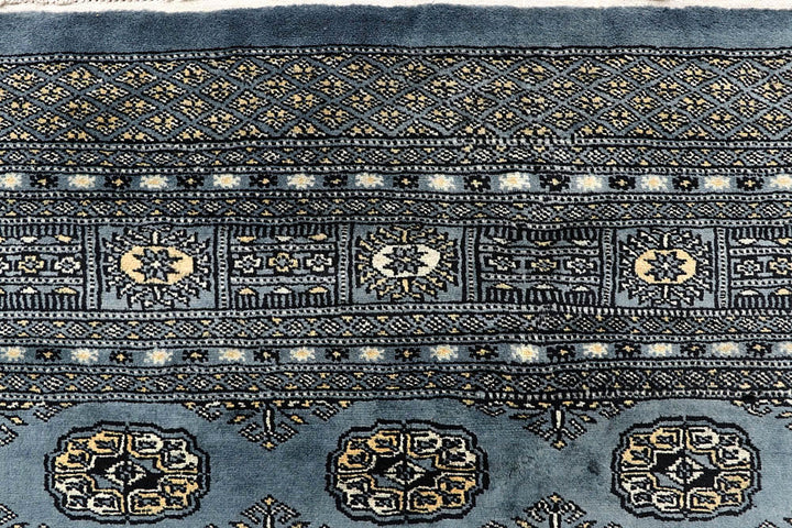 Light Slate Grey Bokhara 5' 11 x 8' 6 - No. 60301 - ALRUG Rug Store