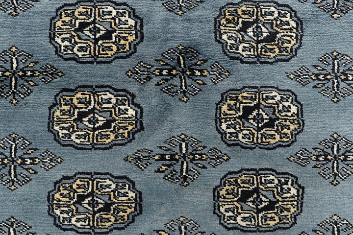 Light Slate Grey Bokhara 5' 11 x 8' 6 - No. 60301 - ALRUG Rug Store