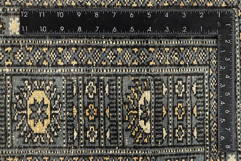 Light Slate Grey Bokhara 5' 11 x 8' 6 - No. 60301 - ALRUG Rug Store