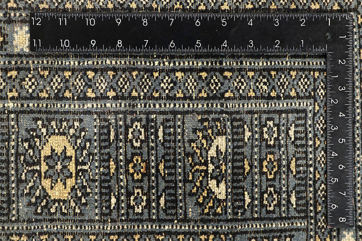 Light Slate Grey Bokhara 5' 11 x 8' 6 - No. 60301 - ALRUG Rug Store