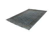 Light Slate Grey Bokhara 6' x 9' - No. 60302 - ALRUG Rug Store