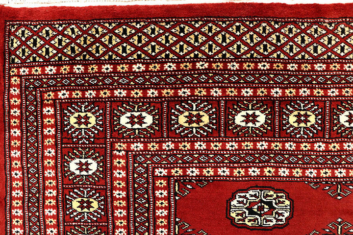 Orange Red Bokhara 6' 1 x 8' 10 - No. 60304 - ALRUG Rug Store
