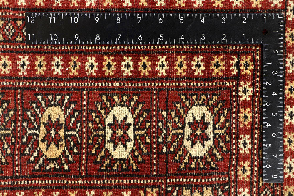 Orange Red Bokhara 6' 1 x 8' 10 - No. 60304 - ALRUG Rug Store