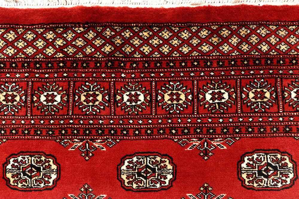 Orange Red Bokhara 5' 11 x 9' 1 - No. 60305 - ALRUG Rug Store