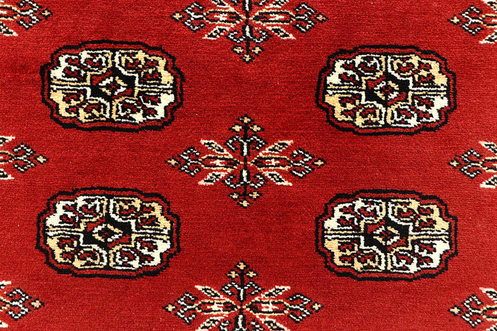 Orange Red Bokhara 5' 11 x 9' 1 - No. 60305 - ALRUG Rug Store