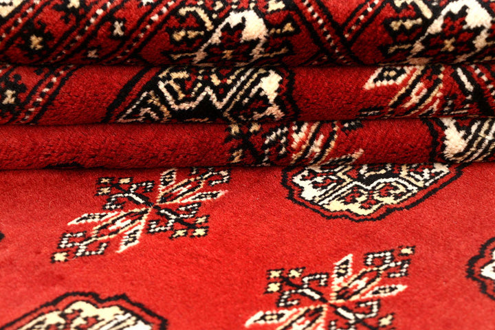 Orange Red Bokhara 5' 11 x 9' 1 - No. 60305 - ALRUG Rug Store