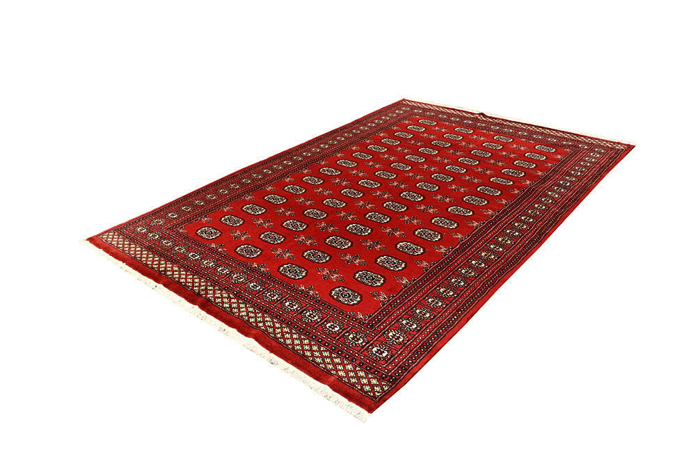 Orange Red Bokhara 5' 11 x 9' 1 - No. 60305 - ALRUG Rug Store
