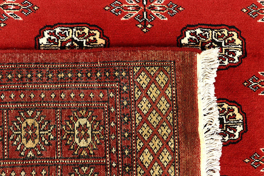 Orange Red Bokhara 5' 11 x 9' 1 - No. 60305 - ALRUG Rug Store