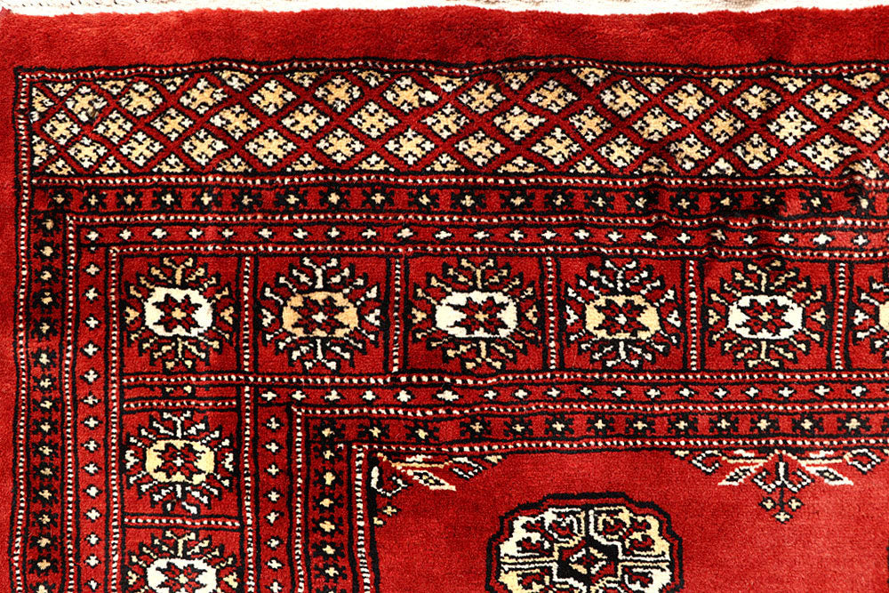 Orange Red Bokhara 5' 10 x 8' 11 - No. 60306 - ALRUG Rug Store