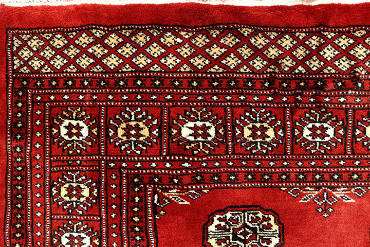 Orange Red Bokhara 5' 10 x 8' 11 - No. 60306 - ALRUG Rug Store