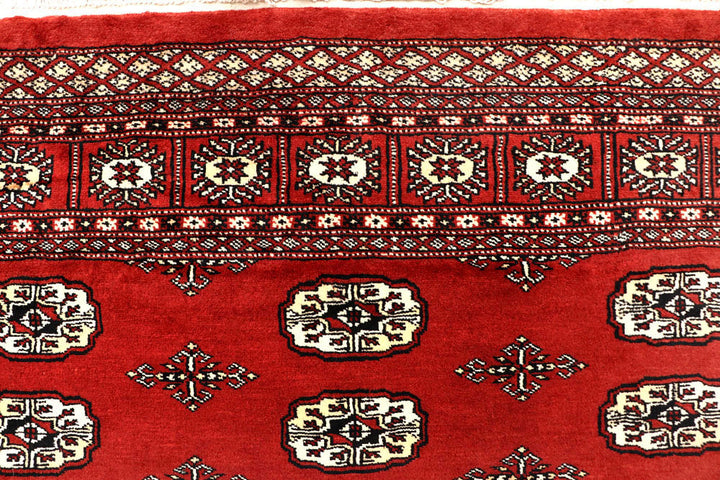 Firebrick Bokhara 6' x 9' - No. 60307 - ALRUG Rug Store