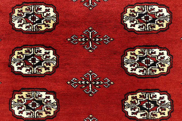 Firebrick Bokhara 6' x 9' - No. 60307 - ALRUG Rug Store