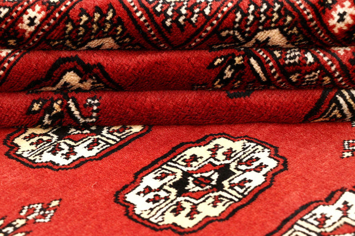 Firebrick Bokhara 6' x 9' - No. 60307 - ALRUG Rug Store