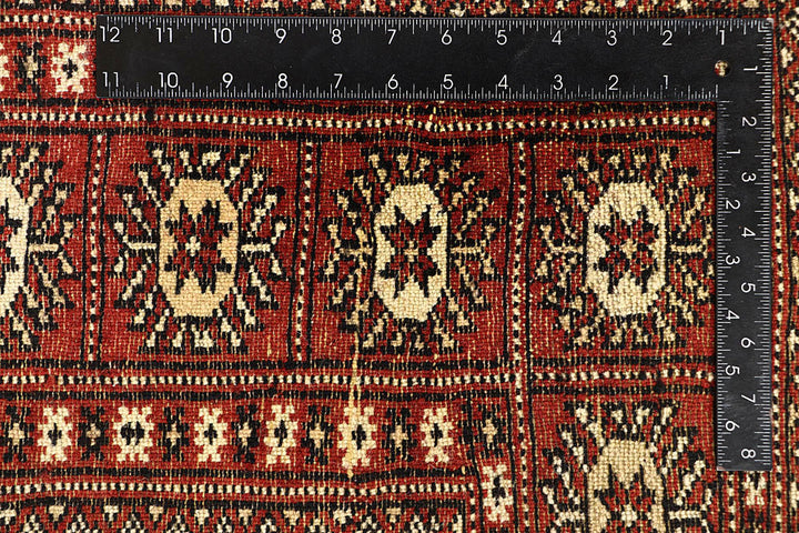 Firebrick Bokhara 6' x 9' - No. 60307 - ALRUG Rug Store