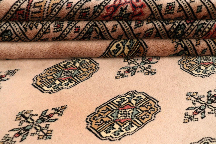 Bisque Bokhara 5' 1 x 7' 10 - No. 60308 - ALRUG Rug Store